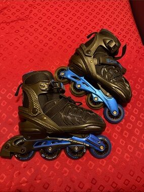 Schwinn Black and Blue Kids Inline Skates